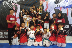 SD Inpres Karema Juara Umum di Manakarra Taekwondo Festival 2023