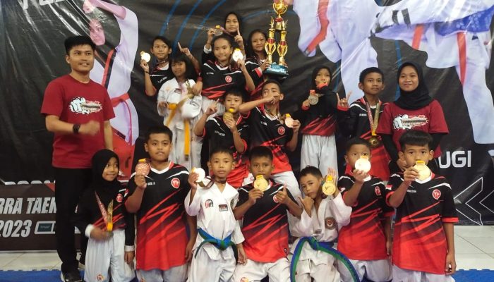 SD Inpres Karema Juara Umum di Manakarra Taekwondo Festival 2023