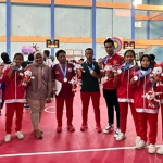 Takluk di Partai Puncak, Tim Sepak Takraw Putri Sulbar Raih Medali Perak