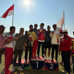 Catat Rekor, Atletik Sulbar Raih Medali Emas di Popnas XVI Palembang