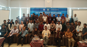 40 Wartawan di Mamuju Lulus Uji Kompetensi 2023