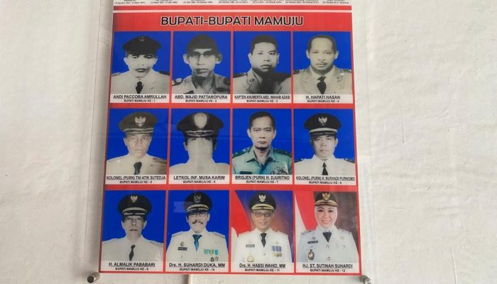 Begini Sosok Bupati Mamuju Sejak 1960 Sampai Sekarang