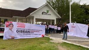Deklarasi Gibran Cawapres di Sulbar