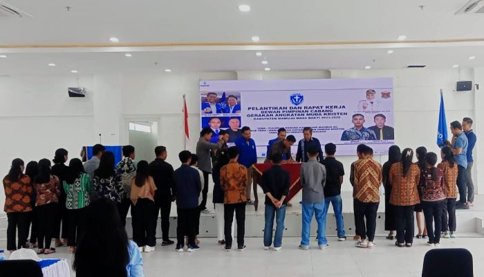 Pengurus GAMKI Cabang Mamuju 2023-2026 Resmi Dilantik