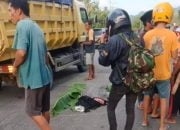 Seorang Mahasiswi Tewas Terlindas Bus di Jalan Poros Kalukku Mamuju