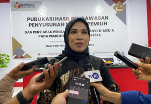 Kordiv Penindakan Bawaslu Sulbar, Hamrana Hakim.