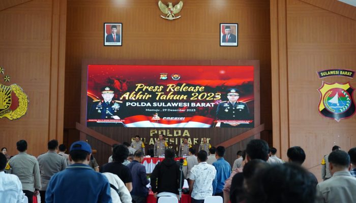 Begini Capaian Polda Sulbar Sepanjang Tahun 2023, Masih Kekurangan Personil