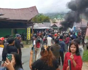 Demo Tolak Pj Bupati Mamasa