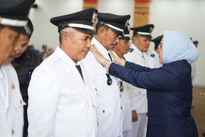 Pelantikan Kades di Mamuju