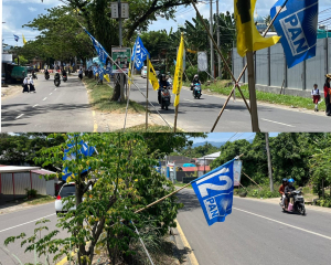 APK ancam pengendara di Mamuju