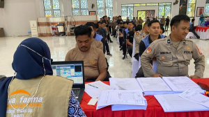 Personil Pengamanan Pemilu di Sulbar