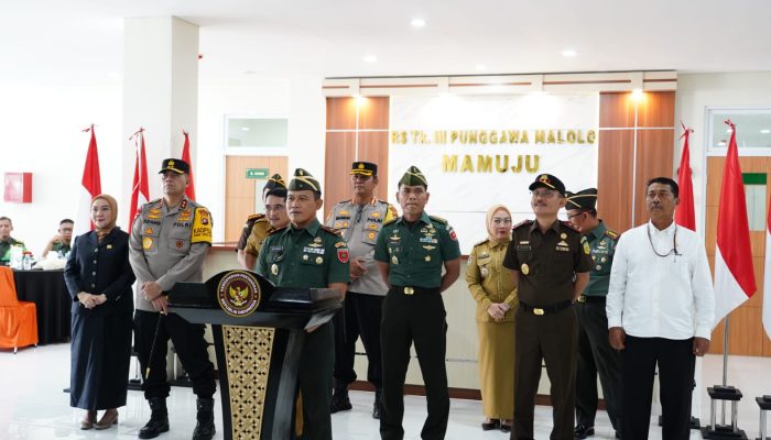 RS TNI AD Punggawa Malolo Mamuju Diresmikan