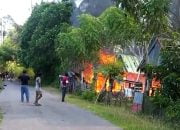 Pria di Kalukku Mamuju Bakar Rumah Orang Tuanya Karena Kesal dengan Ibunya