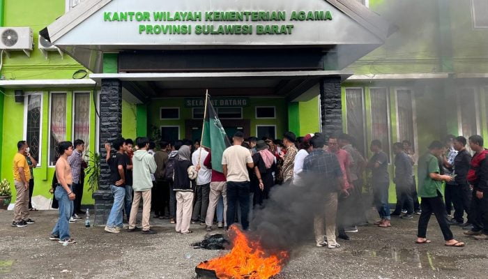 Dugaan Perilaku Amoral di Kemenag Sulbar, Mahasiswa Desak Pelaku Segera Diadili