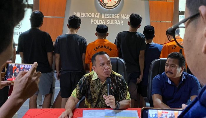 Dalam 2 Pekan, 29 Tersangka Pengguna Narkoba di Sulbar Berhasil Dibekuk Polisi