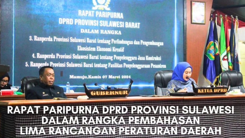 Rapat Paripurna DPRD Sulbar