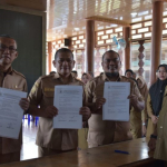 Sekwan DPRD Sulbar ttd Pakta Integritas