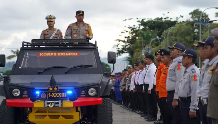 488 Personil Polda Sulbar Siap Amankan Arus Mudik 2024