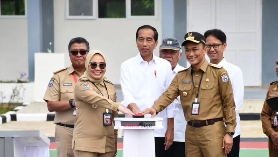 Jokowi resmikan Rekontruksi Gempa di Sulbar