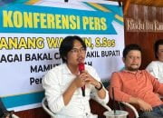 Nanang Wahidin Deklarasikan Diri Maju di Pilkada Mamuju Tengah