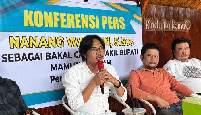 Nanang Wahidin Deklarasikan Diri Maju di Pilkada Mamuju Tengah