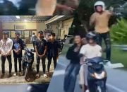 Aksi Freestyle 4 Remaja di Mamuju Berakhir Diringkus Polisi