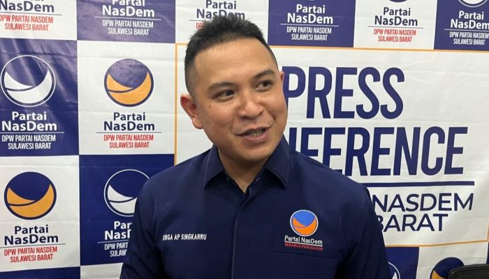 Dirga Singkarru Racik Ulang Struktural Nasdem Sulbar