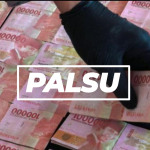 Ilustrasi Uang Palsu di Mamuju