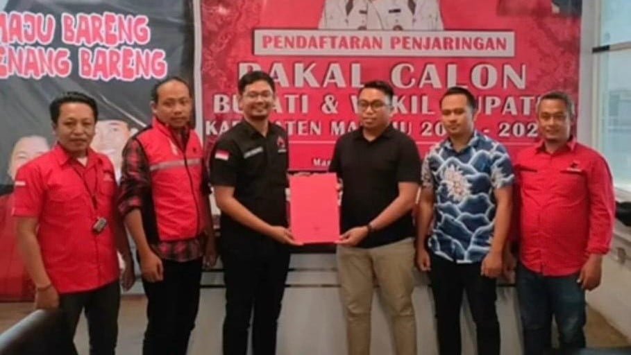 PDIP Mamuju Buka pendaftaran Cakada 2024