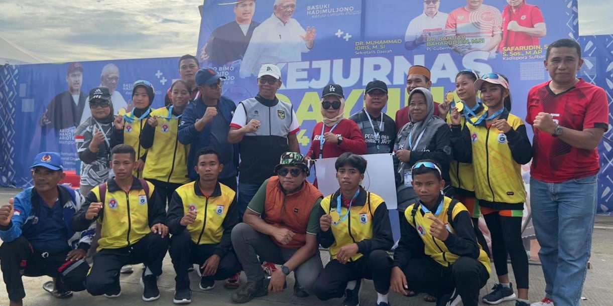 Atlet Sulbar Raih Medali Emas Kejurnas Dayung 2024