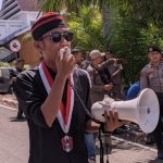 Ketua GMNI Mamuju, Adam Jauri.