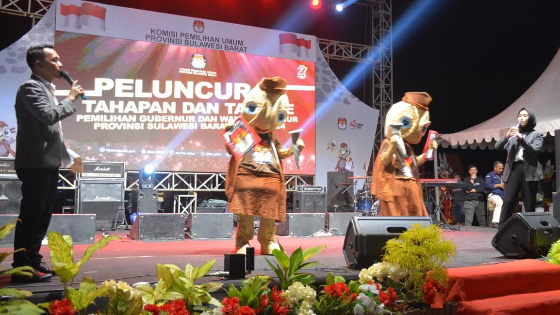 Maskot Pilkada Sulbarb diluncurkan