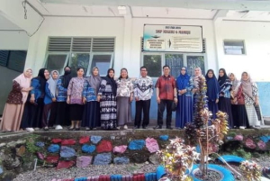 Disdikpora Mamuju ke SMPN 6 Mamuju