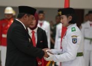 Pj Gubernur Sulbar Kukuhkan 63 Anggota Paskibraka Tingkat Provinsi