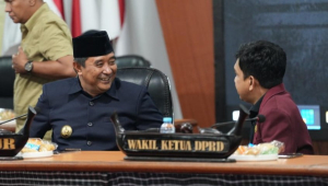 Abdul Halim dan Pj Gubernu Bahtiar