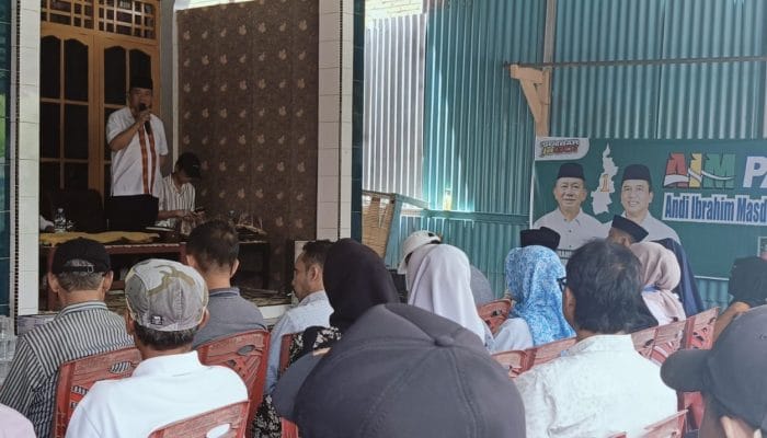 Kampanye Perdana di Limboro Polman, AIM : Tak Perlu Banyak Janji Cukup Kerja Nyata jadi Bukti