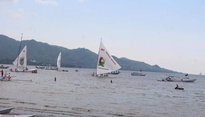 47 Peserta Sandeq Heritage Festival 2024 Tiba di Mamuju, Etape Terakhir Jadi Penentu Juara