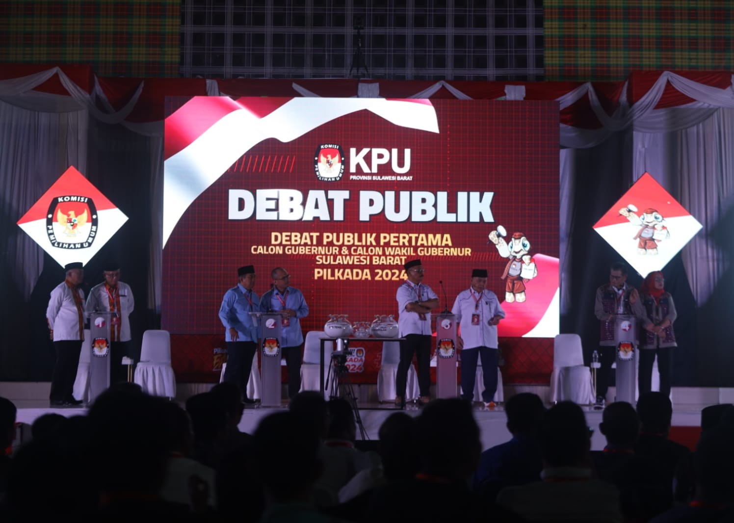 Debat perdana Pilkada Sulbar