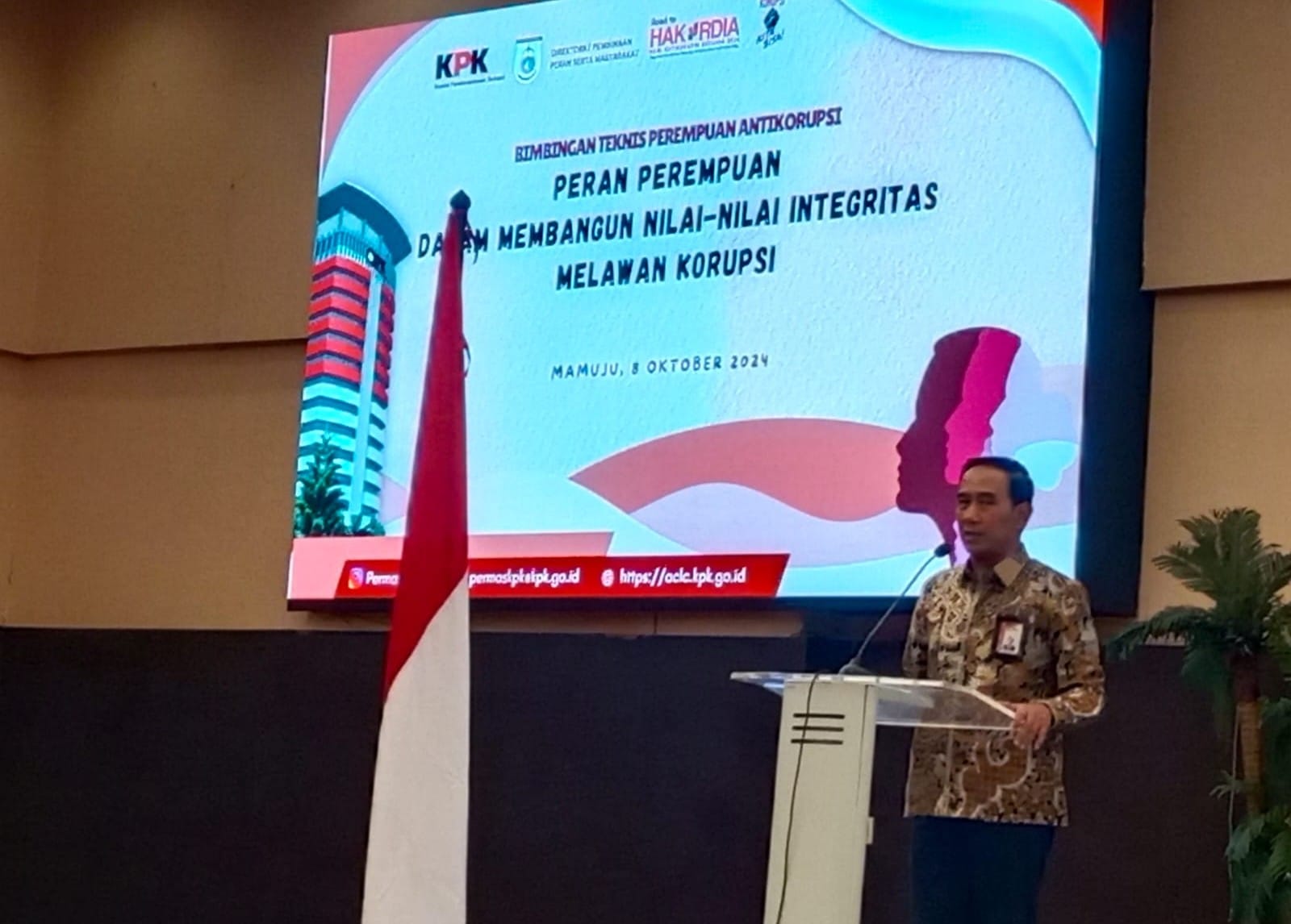 KPK Ingatkan Istri pejabat di Sulbar