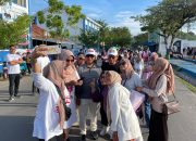 Kampanye Sehat, AIM-PAS Gaungkan Nilai Pahlawan di Car Free Day Stadion Majene