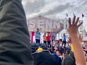 Anwar Adnan Saleh orasi politik di Kampanye PHS-Enny