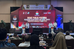 Debat Pilkada Mamuju 2024