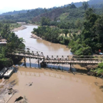 Jembatan Leling putus