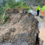 Jalan Mamasa Mamuju Amblas