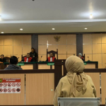 Pembacaan Pledoi Cabup Mateng Haris