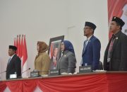 Empat Pimpinan DPRD Sulbar Kompak Hadiri Pengumuman Gubernur dan Wakil Gubernur Terpilih