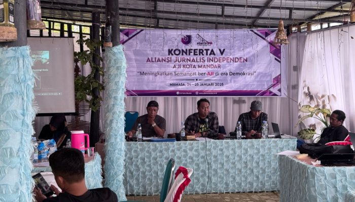 Konferta V AJI Mandar di Mamasa, Teguhkan Komitmen pada Kepentingan Publik