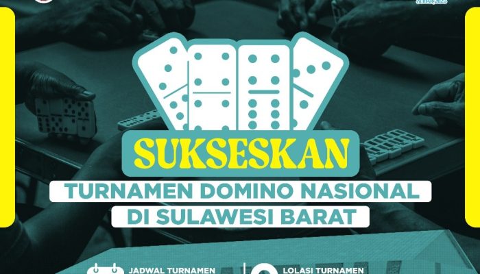 Turnamen Domino Nasional di Sulbar Dimulai 25 Januari, Kini Seribu Peserta Telah Mendaftar