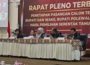 Penetapan Bupati dan Wakil Bupati Polman