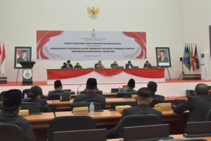 Pengumuman Gubernur terpilih Sulbar